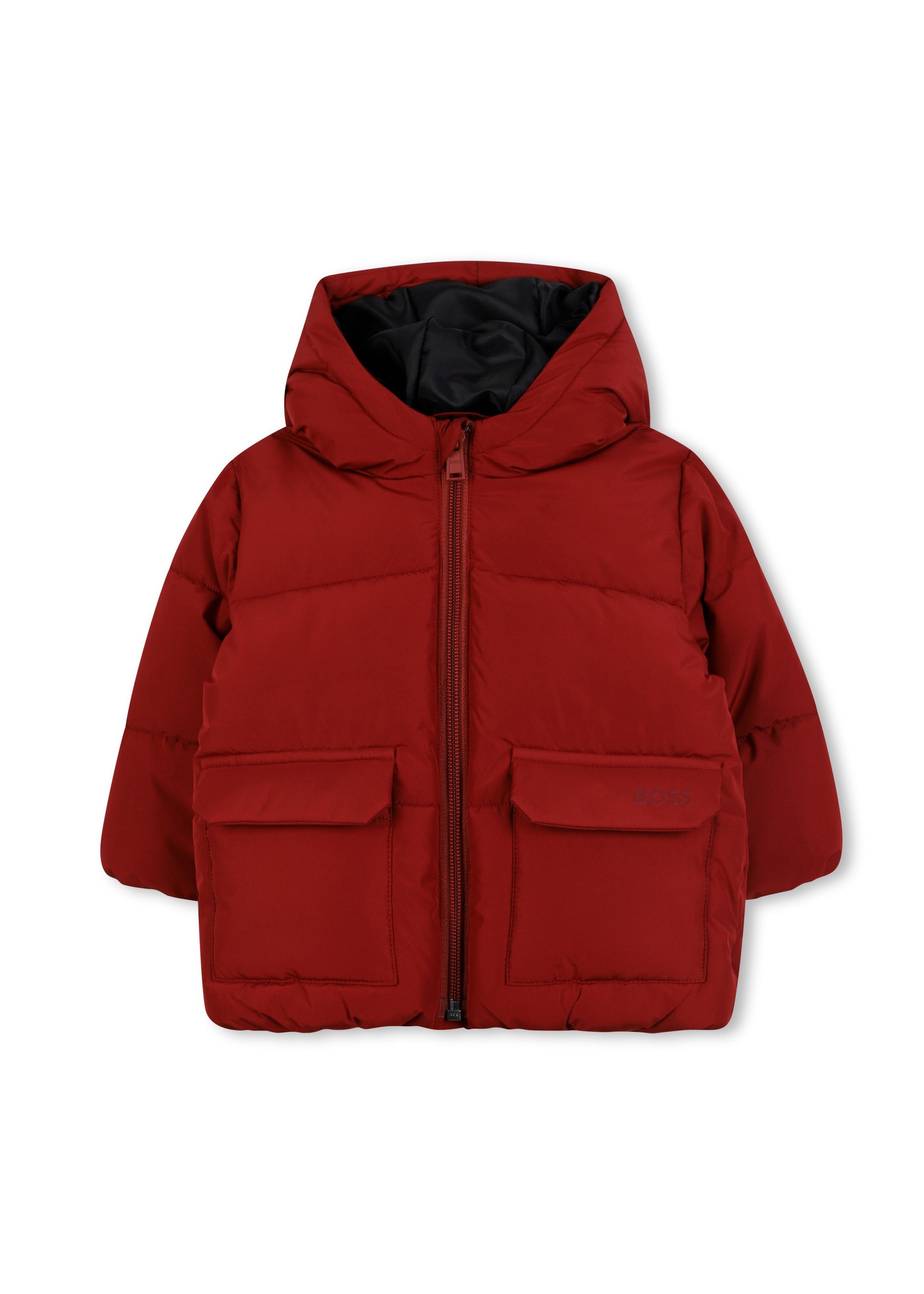 Boss Kids Giubbino Bordeaux Imbottito per Neonati