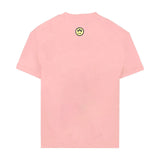 Barrow Kids T-Shirt Rosa Girocollo Stampa Teddy per Bambine