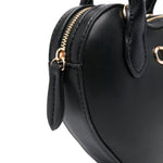 Twinset Kids Borsa Nera a Tracolla con Logo Florence Kids  (dettaglio)