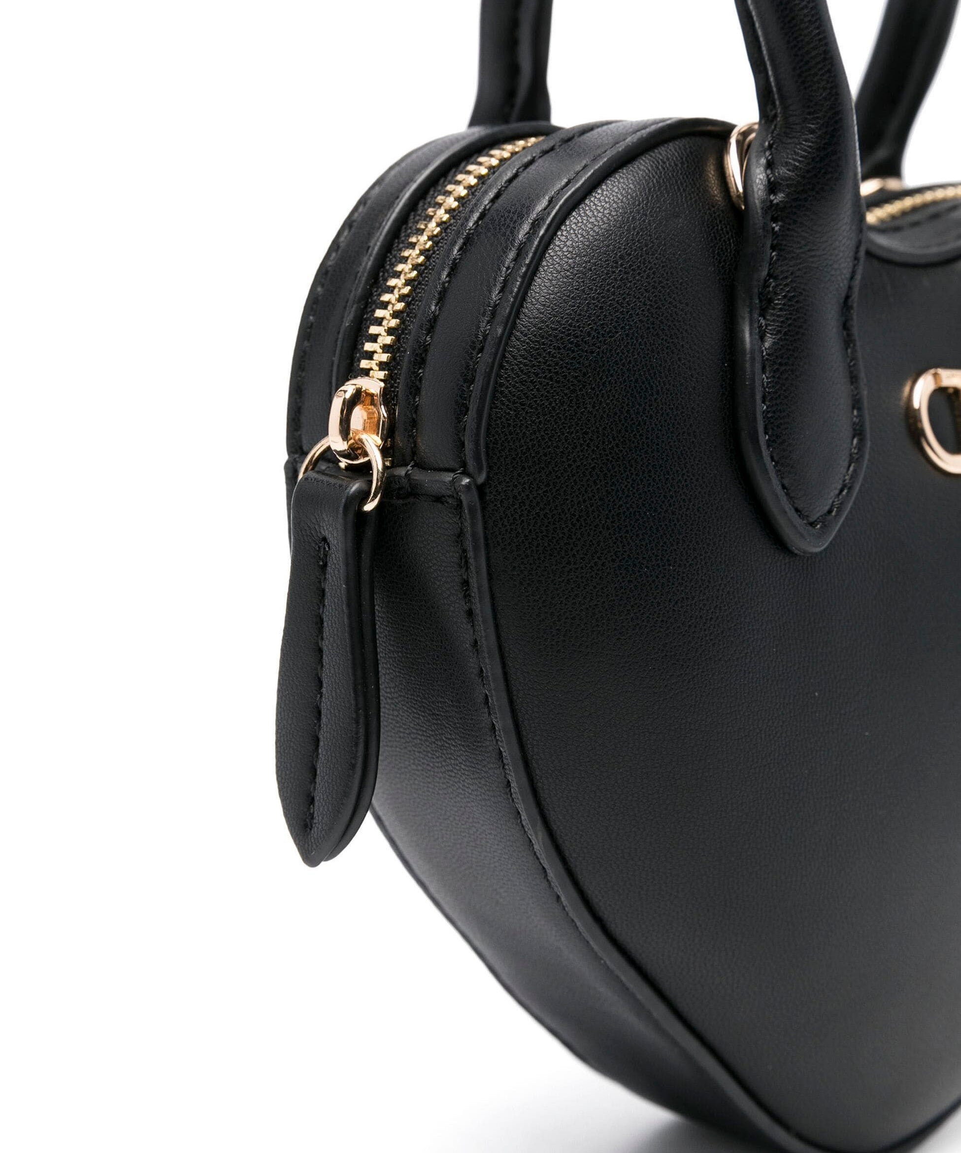 Twinset Kids Borsa Nera a Tracolla con Logo Florence Kids  (dettaglio)