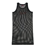 Diesel Kids Copricostume in Mesh Cover-up Nero con Stampa logo 