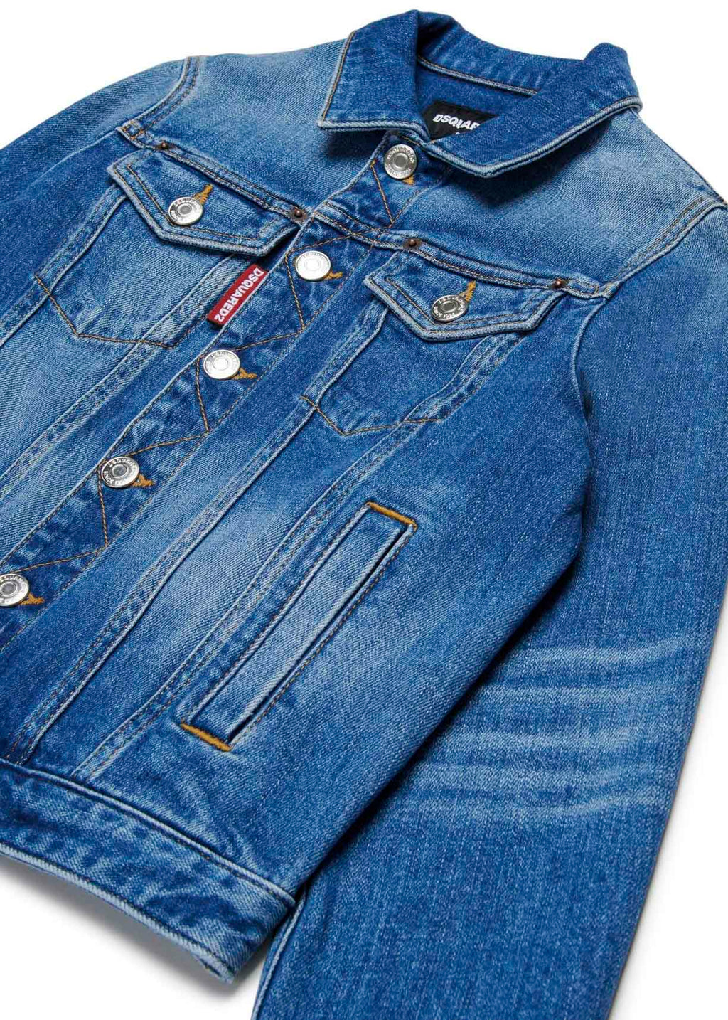 Dsquared2 Kids Giubbino Denim per Bambini