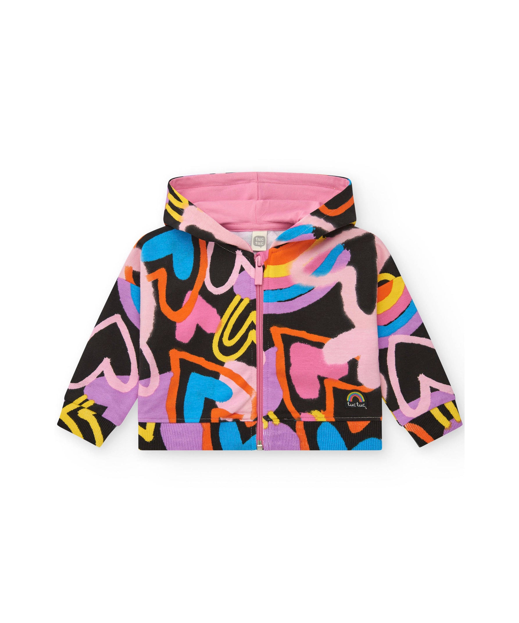 Tuc Tuc Giubbino Multicolor Cuori per Neonate