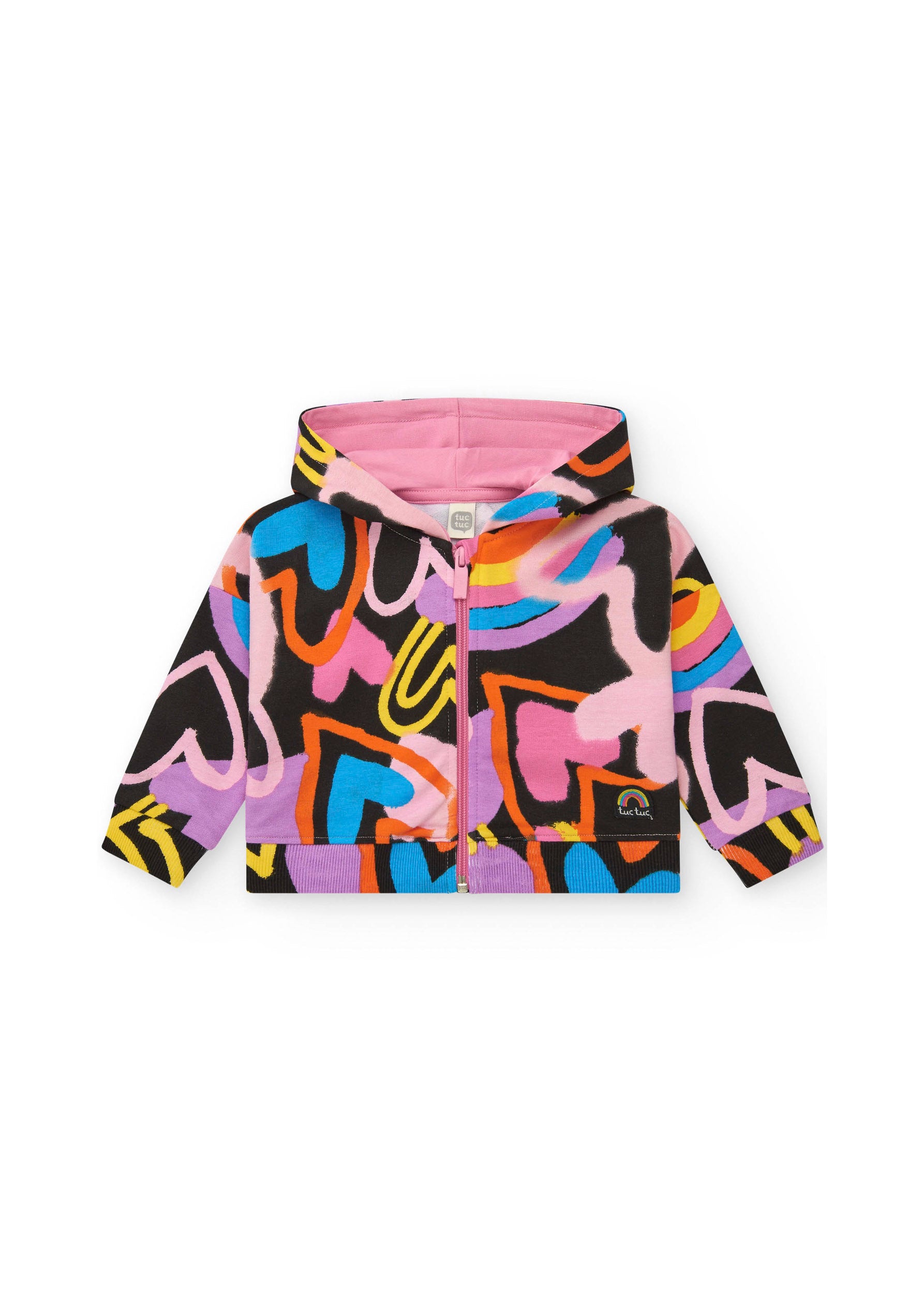 Tuc Tuc Giubbino Multicolor Cuori per Neonate