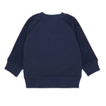 Diesel Kids Felpa Blu Navy con Logo per Neonati