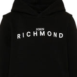 John Richmond Kids Tuta Nero con Logo per Bambini