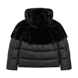 Blauer Kids Piumino con Pelliccia per Bambine