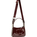 Twinset Kids Borsetta con Tracolla Rimovibile Bordeaux per Bambine