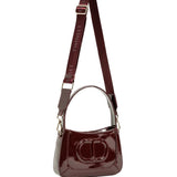 Twinset Kids Borsetta con Tracolla Rimovibile Bordeaux per Bambine