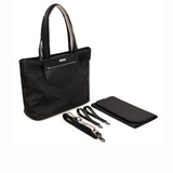 Boss Kids Borsa Mamma Nera con Fasciatoio per Neonati