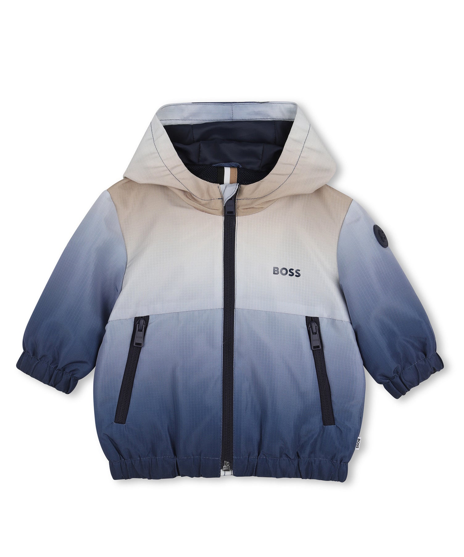 Boss Kids Giacca a Vento Cielo con Logo per Neonati
