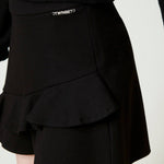 Twinset Kids Shorts Neri con Volant per Bambine (dettaglio)