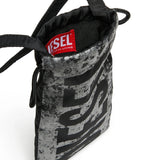 Diesel Kids Borsa Monospalla con Chiusura con Coulisse e Stampa Logo