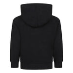 Calvin Klein Kids Felpa con Cappuccio Nera con CK per Bambini