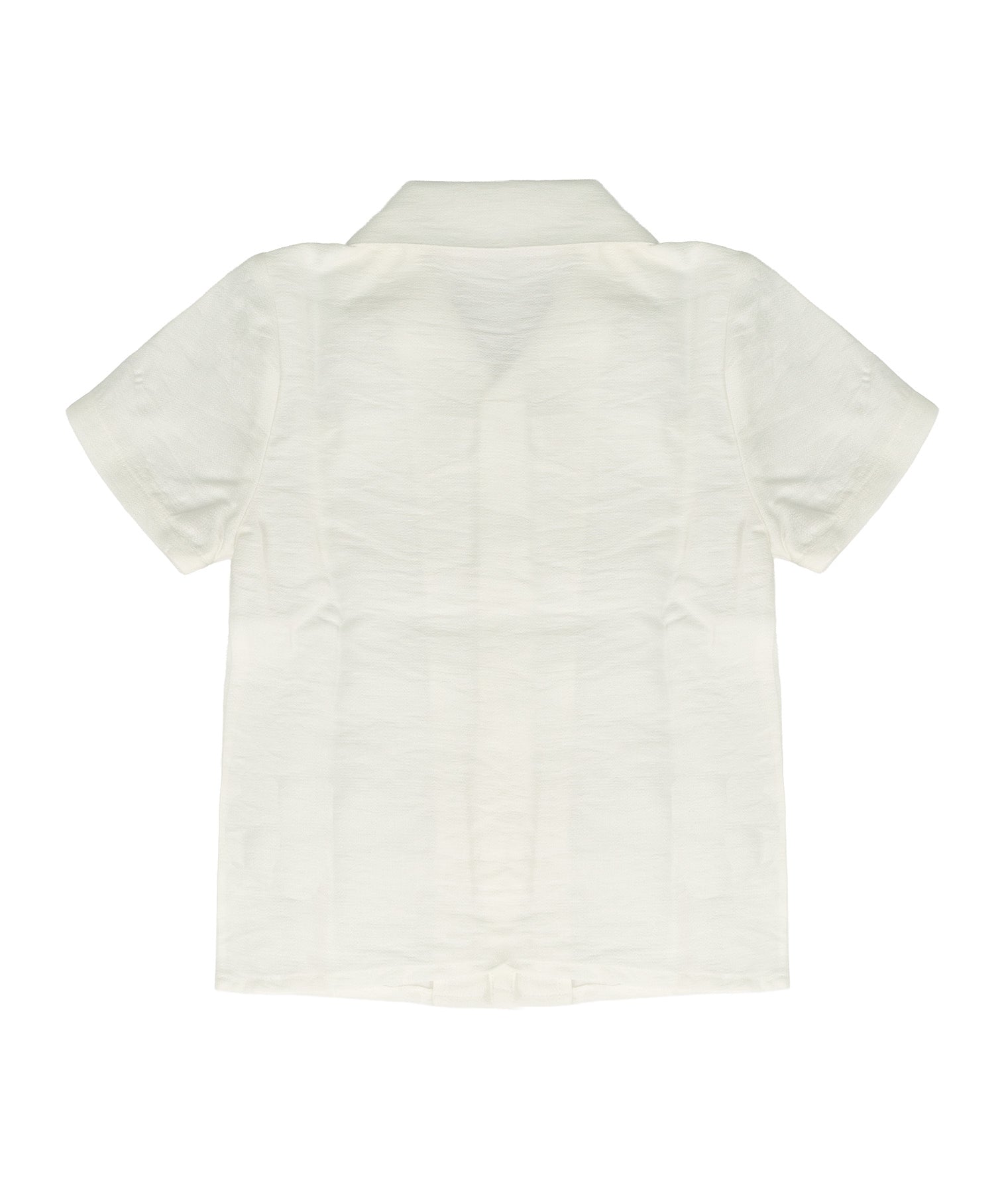 Daniele Alessandrini Kids Camicia Bianco con Tasche per Neonati