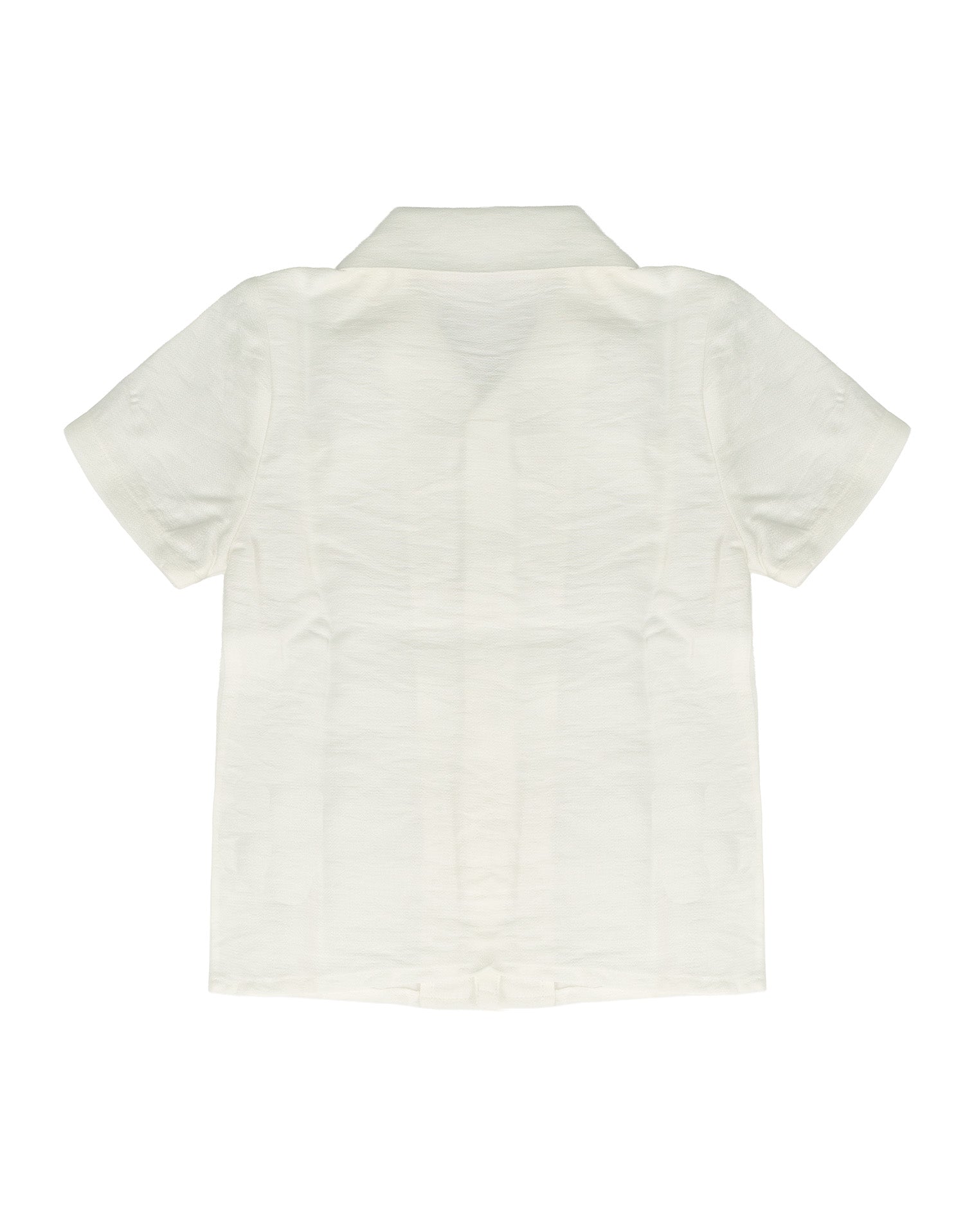 Daniele Alessandrini Kids Camicia Bianco con Tasche per Neonati