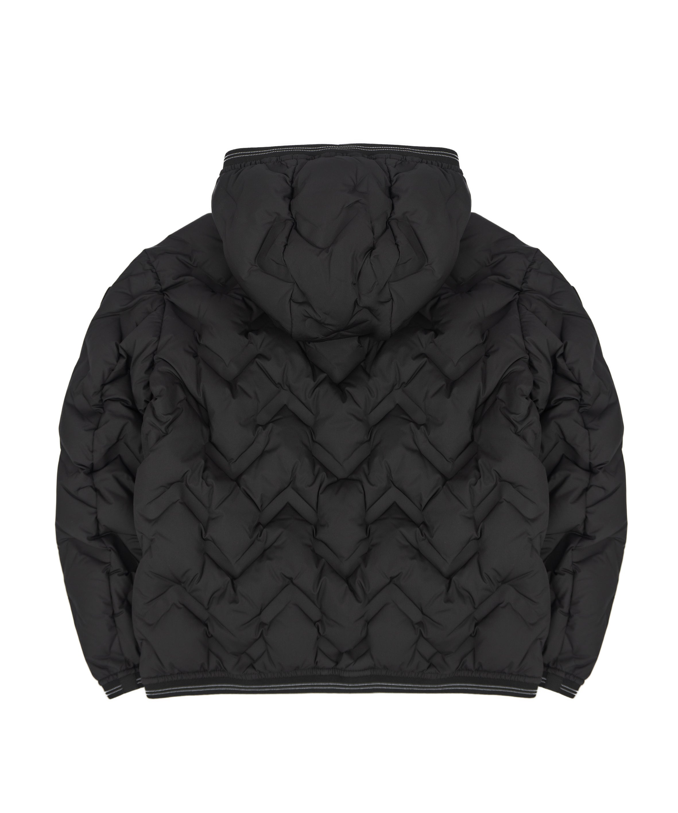 Blauer Kids Giubbino Nero con Cappuccio PIER JUNIOR per Bambini