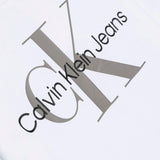 Calvin Klein Kids White Printed T-Shirt for Kids