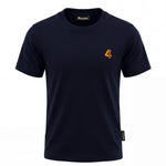4Giveness Kids T-Shirt Blu con Logo per Bambini