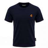 4Giveness Kids T-Shirt Blu con Logo per Bambini