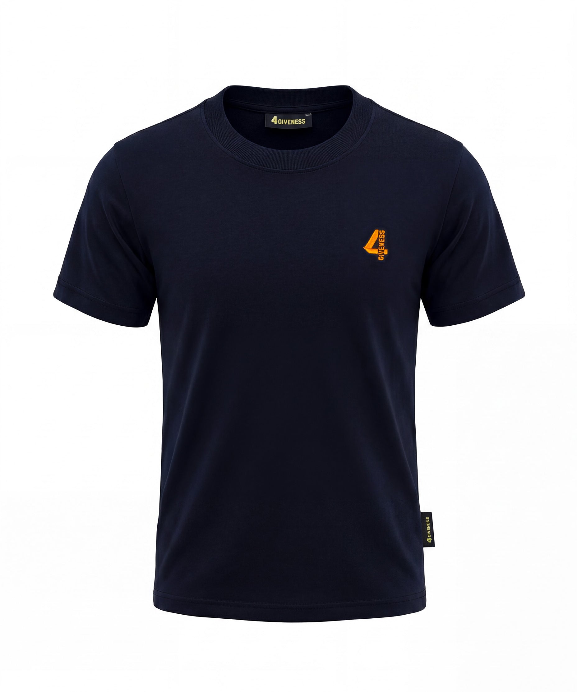 4Giveness Kids T-Shirt Blu con Logo per Bambini