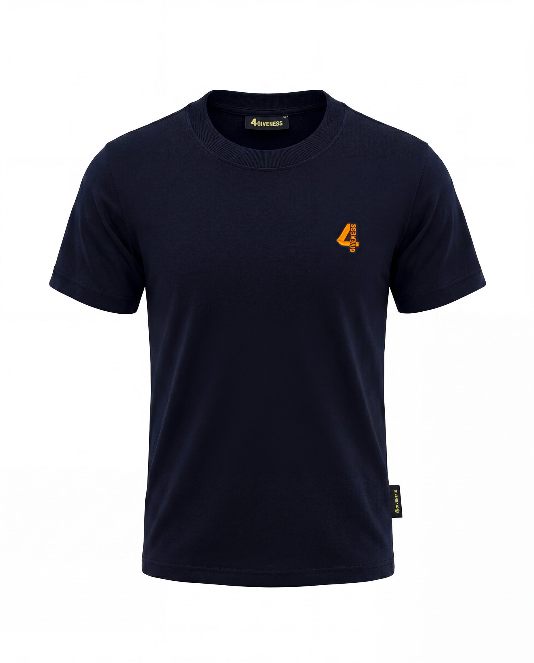 4Giveness Kids T-Shirt Blu con Logo per Bambini