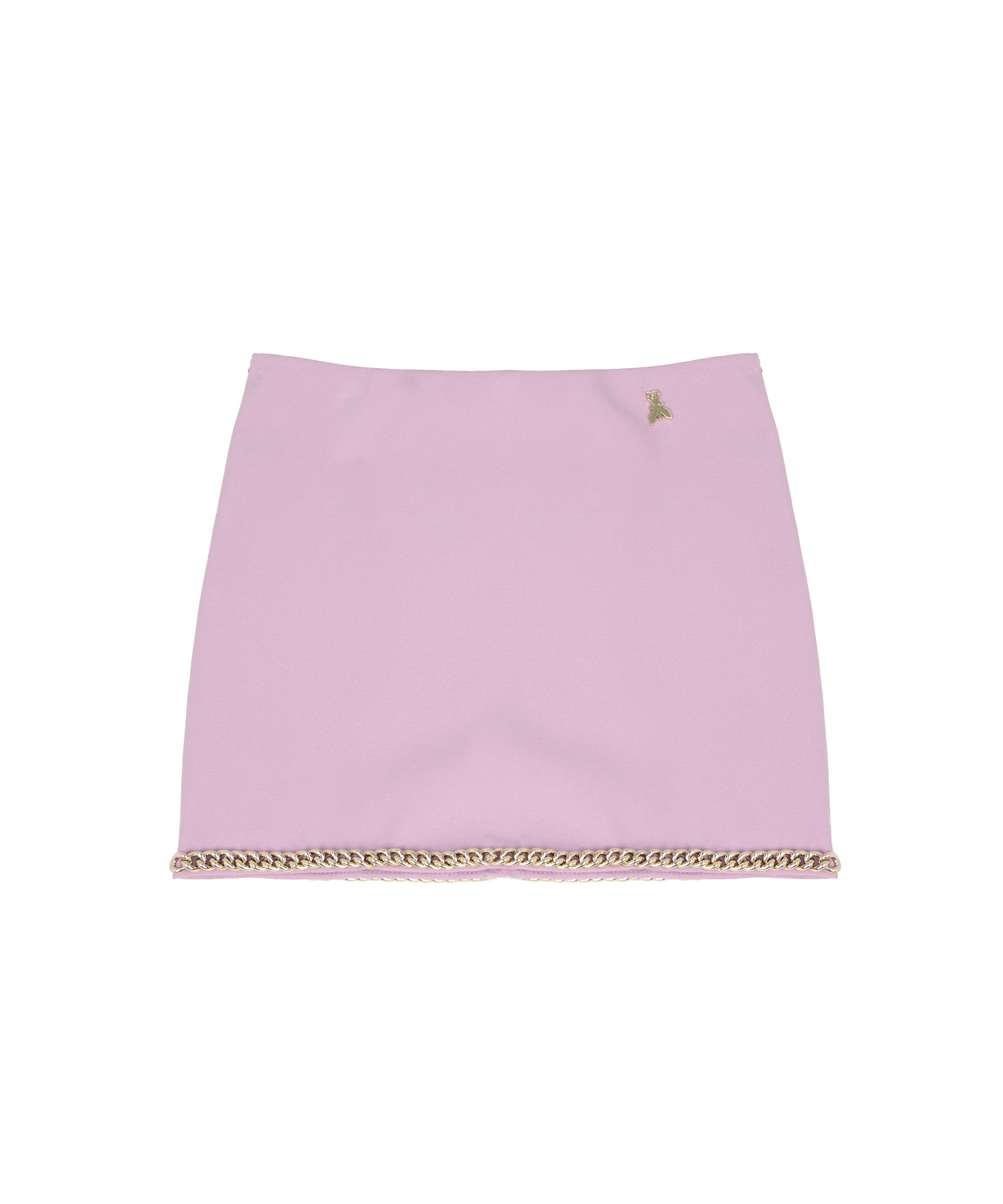 Patrizia Pepe Kids Gonna Lilla con Catena Oro per Bambine