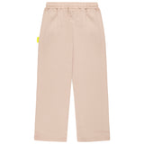 Barrow Kids Pantalone Jogger Beige a Gamba Larga retro