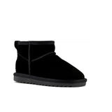 Colors of California Stivale Basso Nero Scamosciato per Bambine