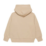 Diesel Kids Felpa Beige con Cappuccio con Logo Oval D per Bambini (retro)