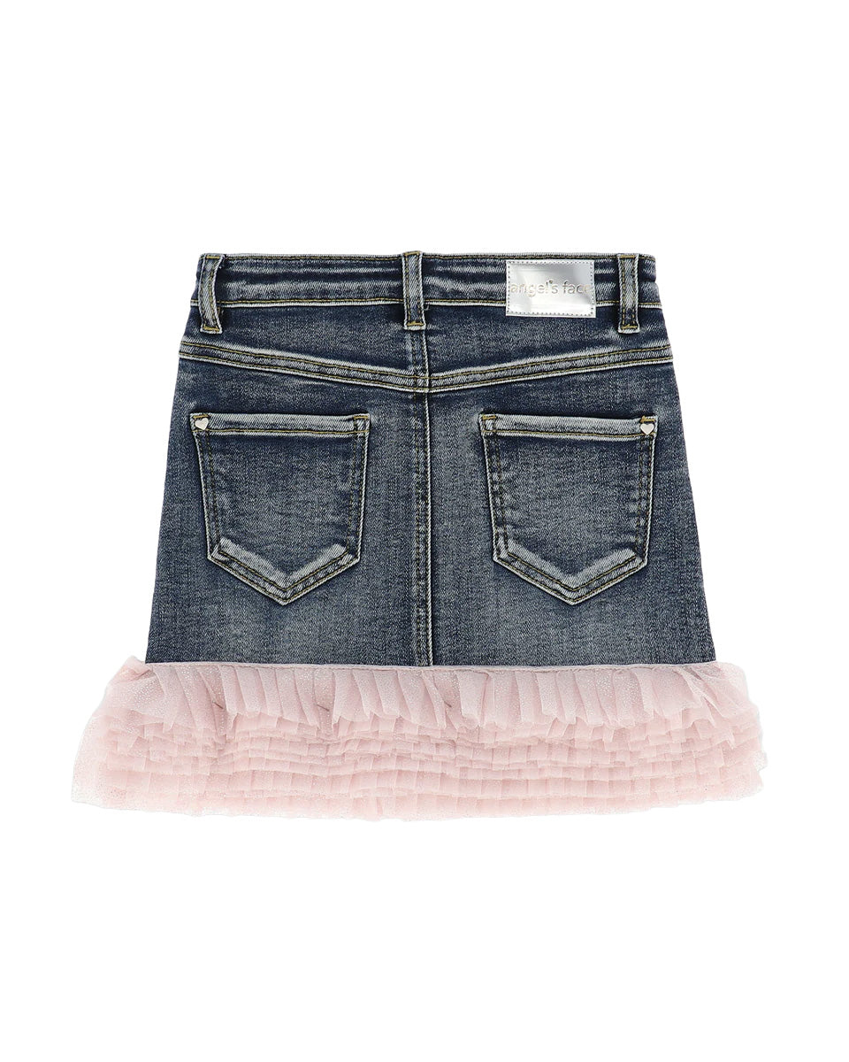Angel's Face Kids Gonna Jeans con Tulle per Bambine