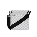 Sprayground Kids Borsa con Traccolla Bianca con Logo Shark per Bambini