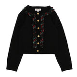 Angel's Face Kids Cardigan Nero e Fantasia per Neonate