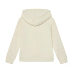 Calvin Klein Kids Felpa con Cappuccio Beige con CK per Bambini