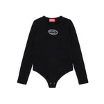 Diesel Kids Body Nero con Oval D per Bambine
