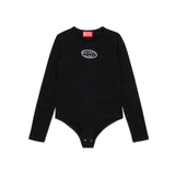 Diesel Kids Body Nero con Oval D per Bambine