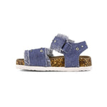 Colors of California Sandalo Denim con Strass per Neonate