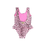 4GIVENESS Costume Monokini Fantasia Maculata Rosa per Neonate