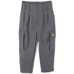 Pinko Kids Pantaloni Grigi con Tasconi per Bambine