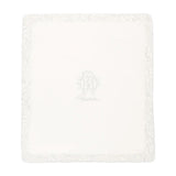 Roberto Cavalli Kids Coperta Perla in Pizzo con Logo Unisex