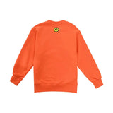 Barrow Kids Felpa Arancione con Logo per Bambini