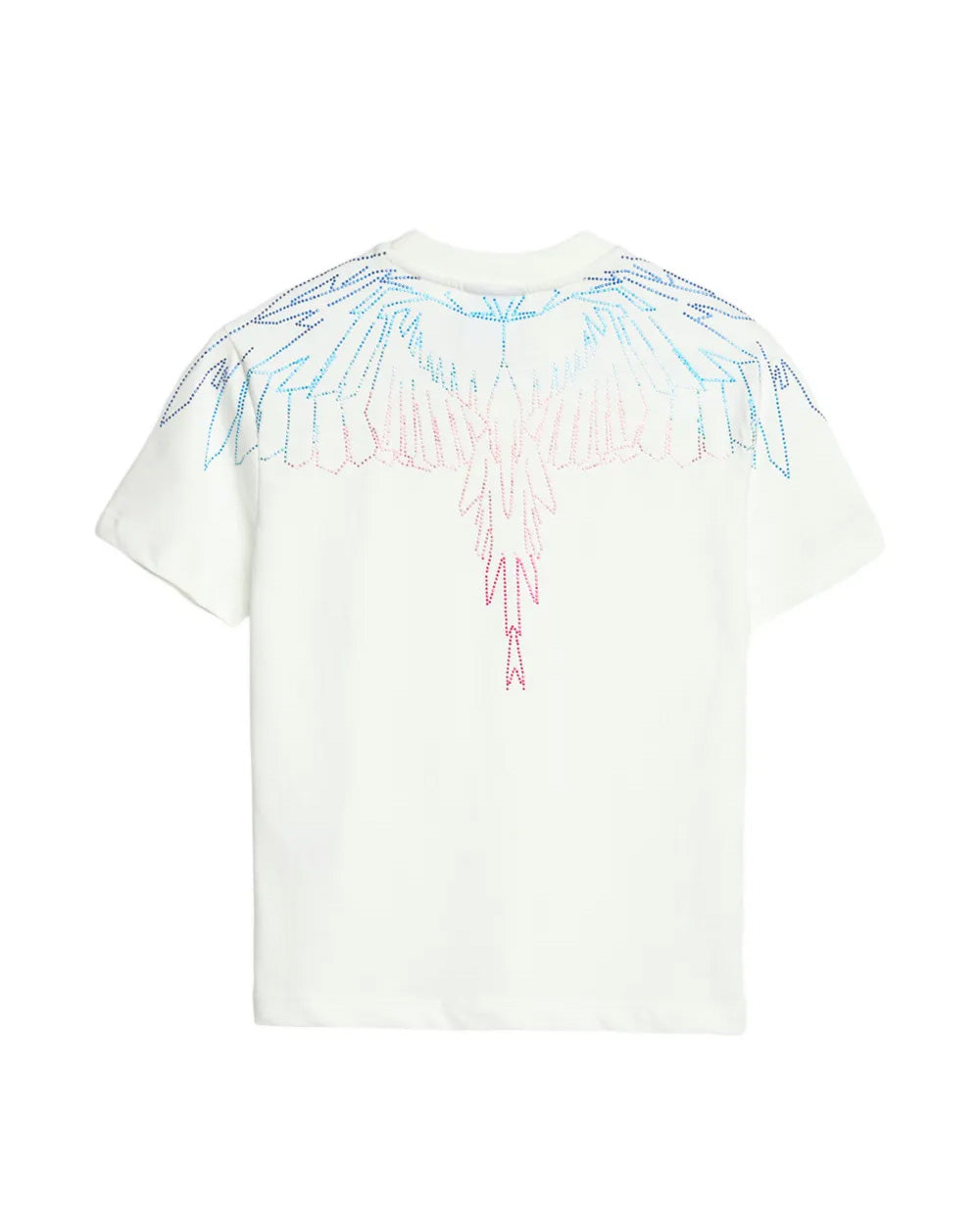 Marcelo Burlon County of Milan Kids T-Shirt Cocco con Stampa Multicolor per Bambini