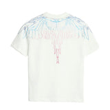 Marcelo Burlon County of Milan Kids T-Shirt Cocco con Stampa Multicolor per Bambini