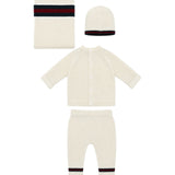Gabriella Gucci Kids Set Completo+Capellino+Coperta Latte per Neonati