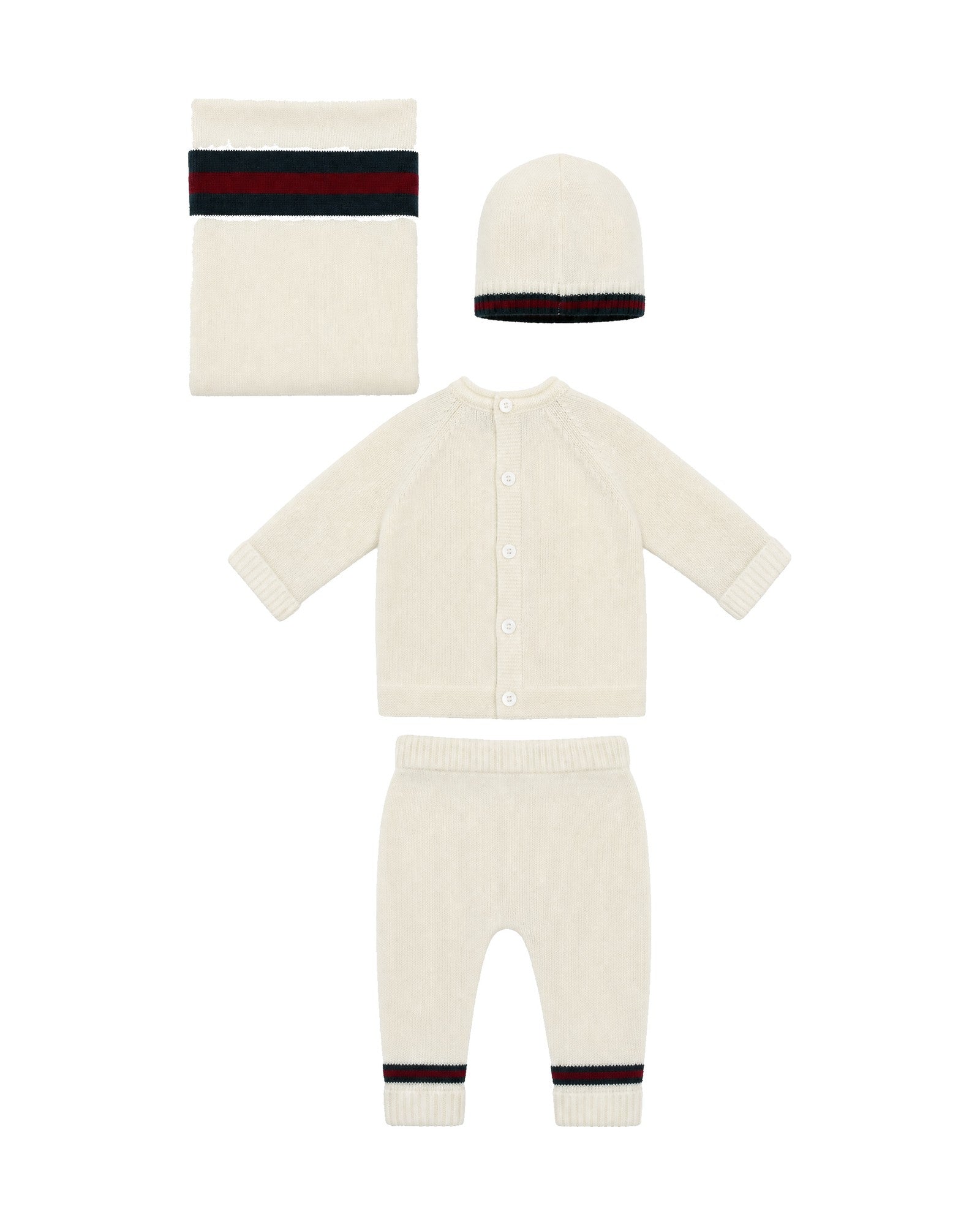 Gabriella Gucci Kids Set Completo+Capellino+Coperta Latte per Neonati