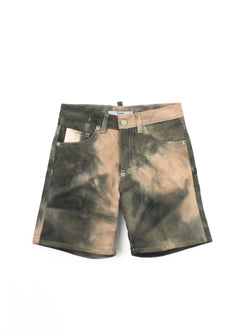 I'm Brian Bermuda Jeans Maltito Verde per Bambini