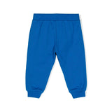 Moschino Kids Pantaloni in Tuta Bluette con Teddy Bear per Neonati (retro)
