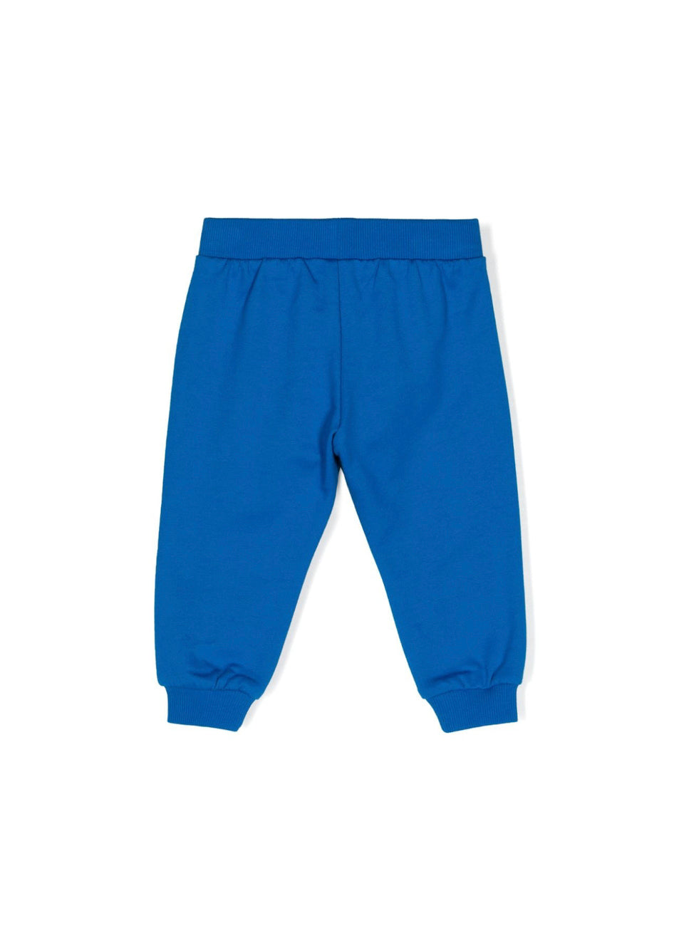 Moschino Kids Pantaloni in Tuta Bluette con Teddy Bear per Neonati (retro)