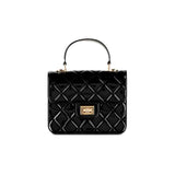 Patrizia Pepe Black Quilted Bag for Girls