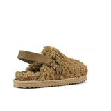 Colors of California Sabot Teddy in Pelle per Bambine